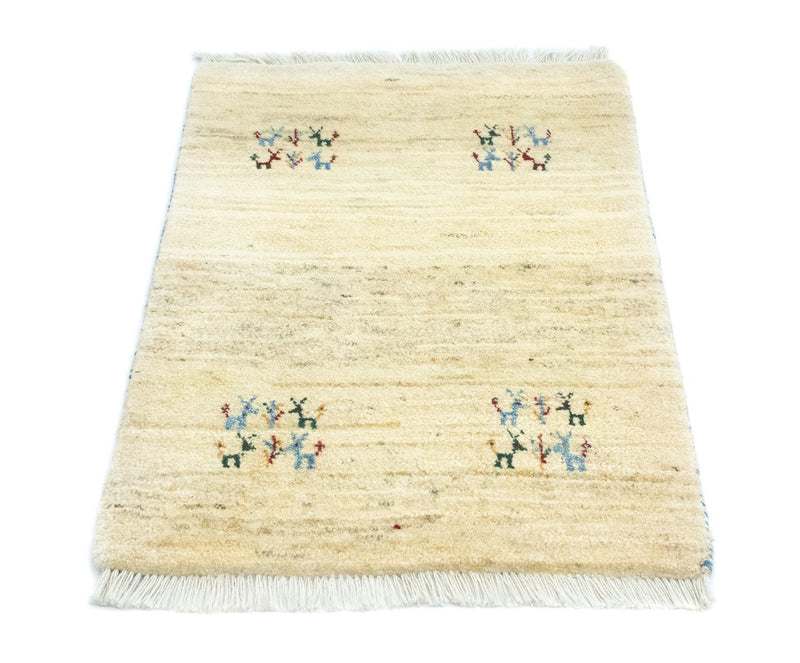 Persisk Gabbeh Teppe 90x64cm - Perserteppich Wollteppich