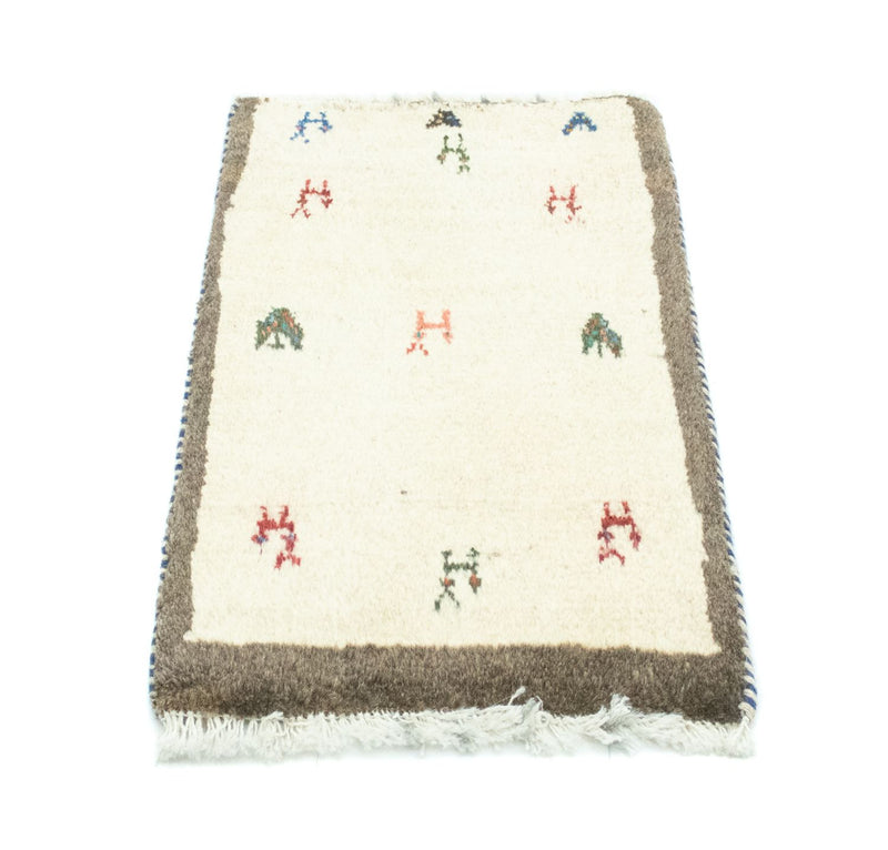 Persisk Gabbeh Teppe 60x40cm - Perserteppich Wollteppich