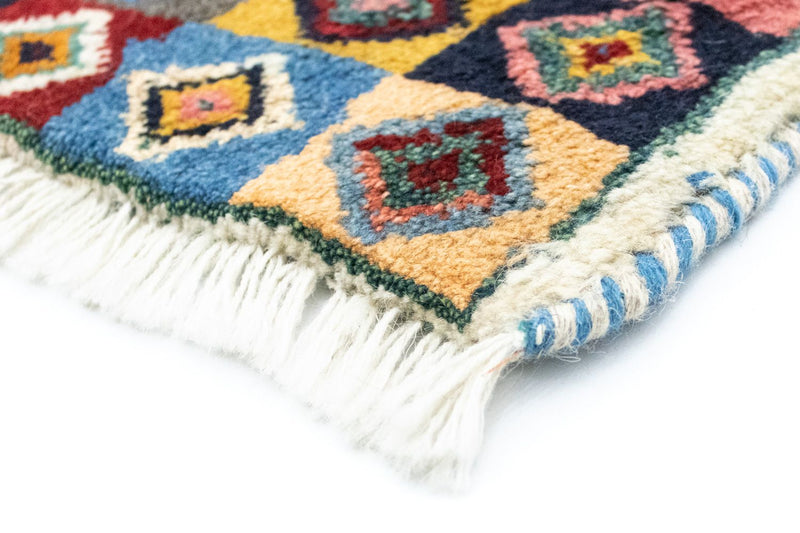 Persisk Gabbeh Teppe 60x40cm - Perserteppich Wollteppich
