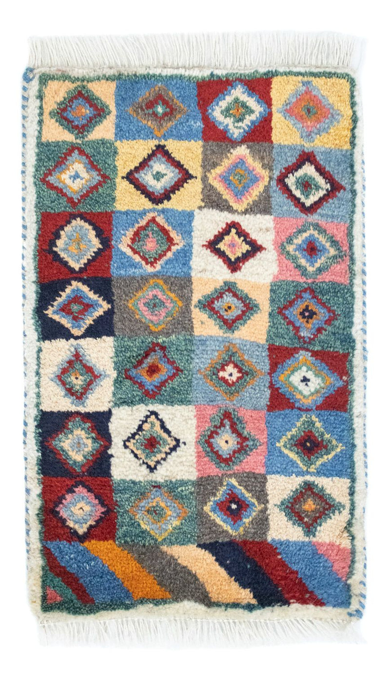 Persisk Gabbeh Teppe 40x60cm - Perserteppich Wollteppich