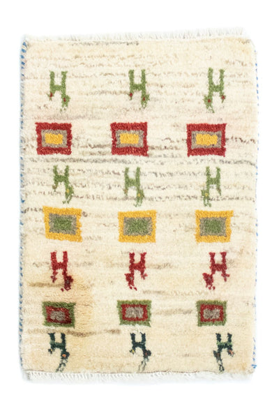 Persisk Gabbeh Teppe 40x60cm - Perserteppich Wollteppich