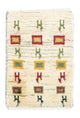 Persisk Gabbeh Teppe 60x40cm - Perserteppich Wollteppich