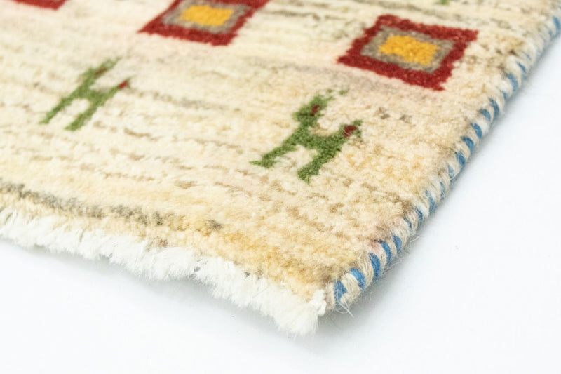 Persisk Gabbeh Teppe 60x40cm - Perserteppich Wollteppich