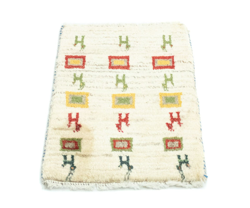 Persisk Gabbeh Teppe 60x40cm - Perserteppich Wollteppich