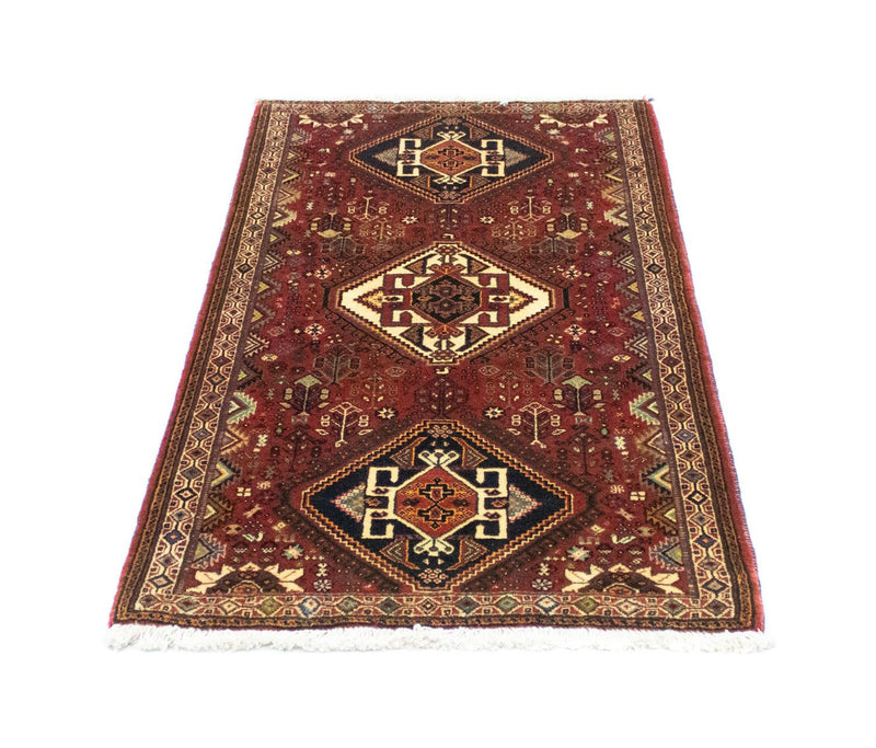 Persisk teppe - Nomadisk - 147 x 75 cm - rød