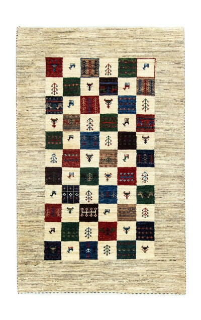 Loribaft Teppe 83x124cm - Perserteppich Wollteppich