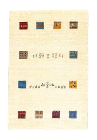 Gabbeh teppe - Loribaft persisk teppe - 128 x 80 cm - beige – product image