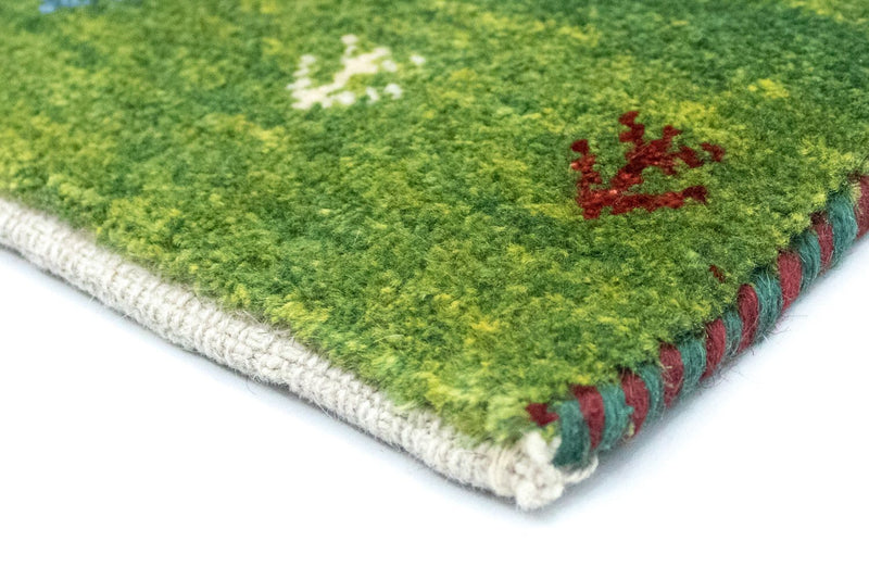 Persisk teppe - Nomadisk - 126 x 80 cm - flerfarget