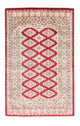 Pakistan teppe - 124 x 78 cm - rød