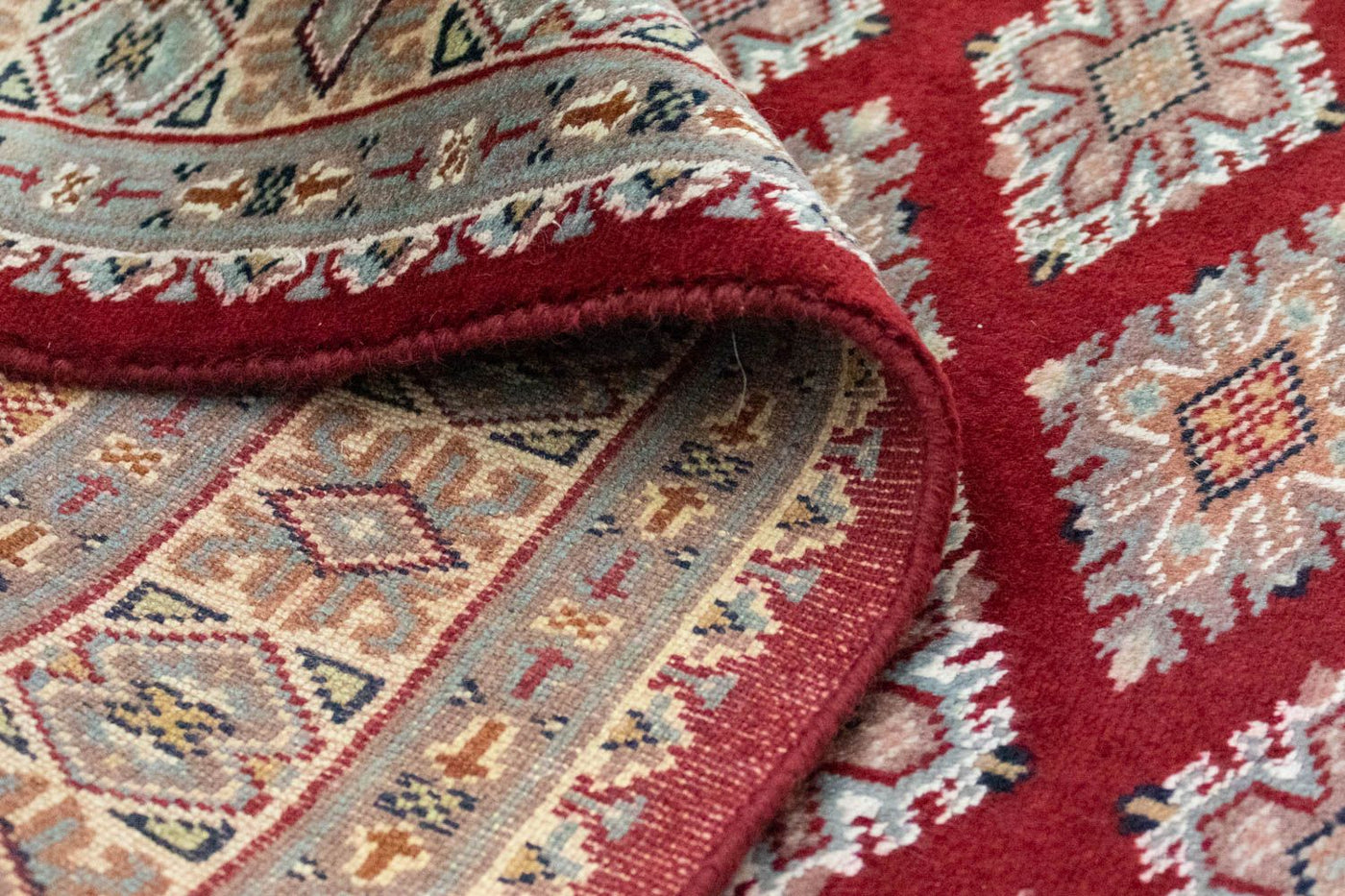 Pakistan teppe - 124 x 78 cm - rød