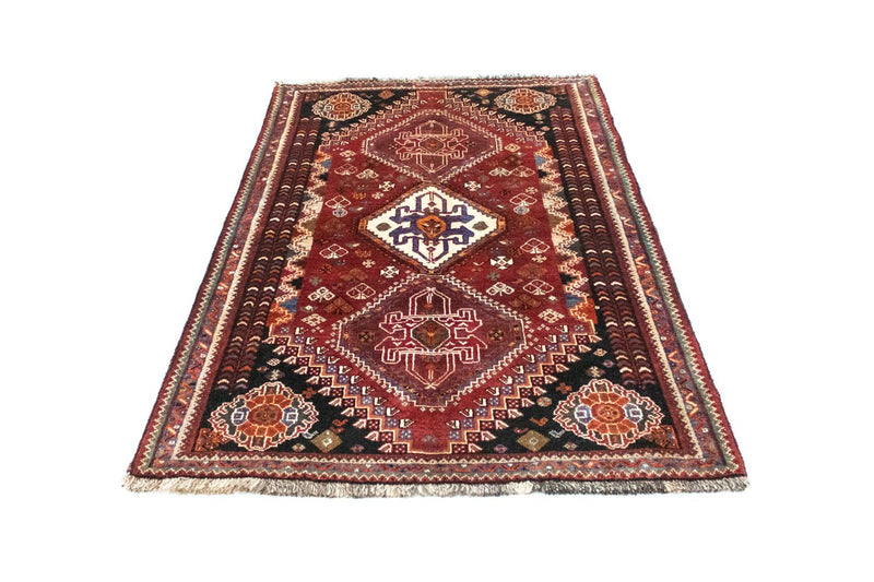 Persisk teppe - Nomadisk - 170 x 114 cm - rød