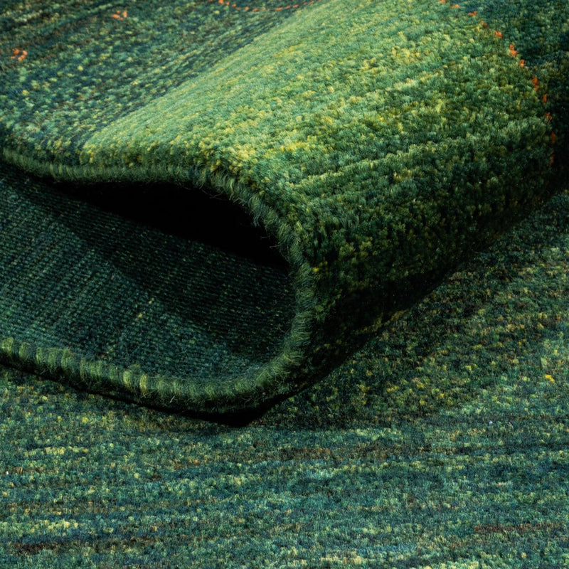 Gabbeh teppe - Loribaft persisk teppe - 170 x 110 cm - grønn