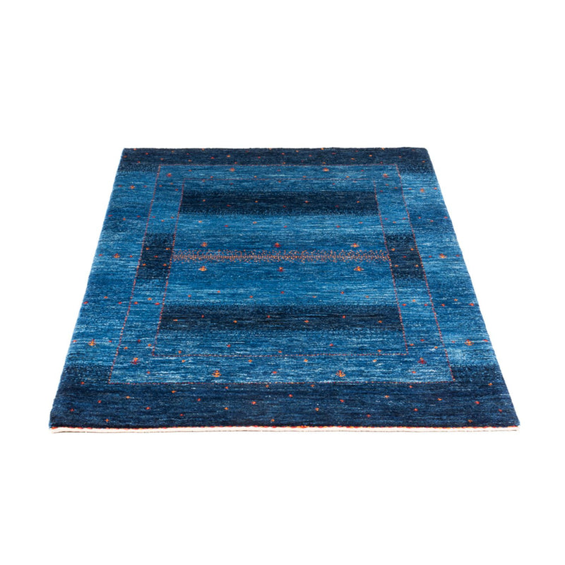 Gabbeh teppe - Loribaft persisk teppe - 129 x 85 cm - blå