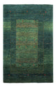 Loribaft Teppe 132x85cm - Perserteppich Wollteppich