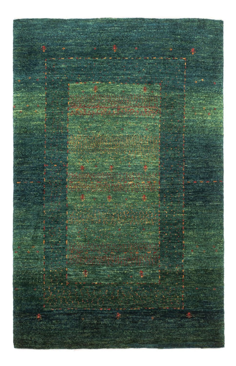 Loribaft Teppe 132x85cm - Perserteppich Wollteppich