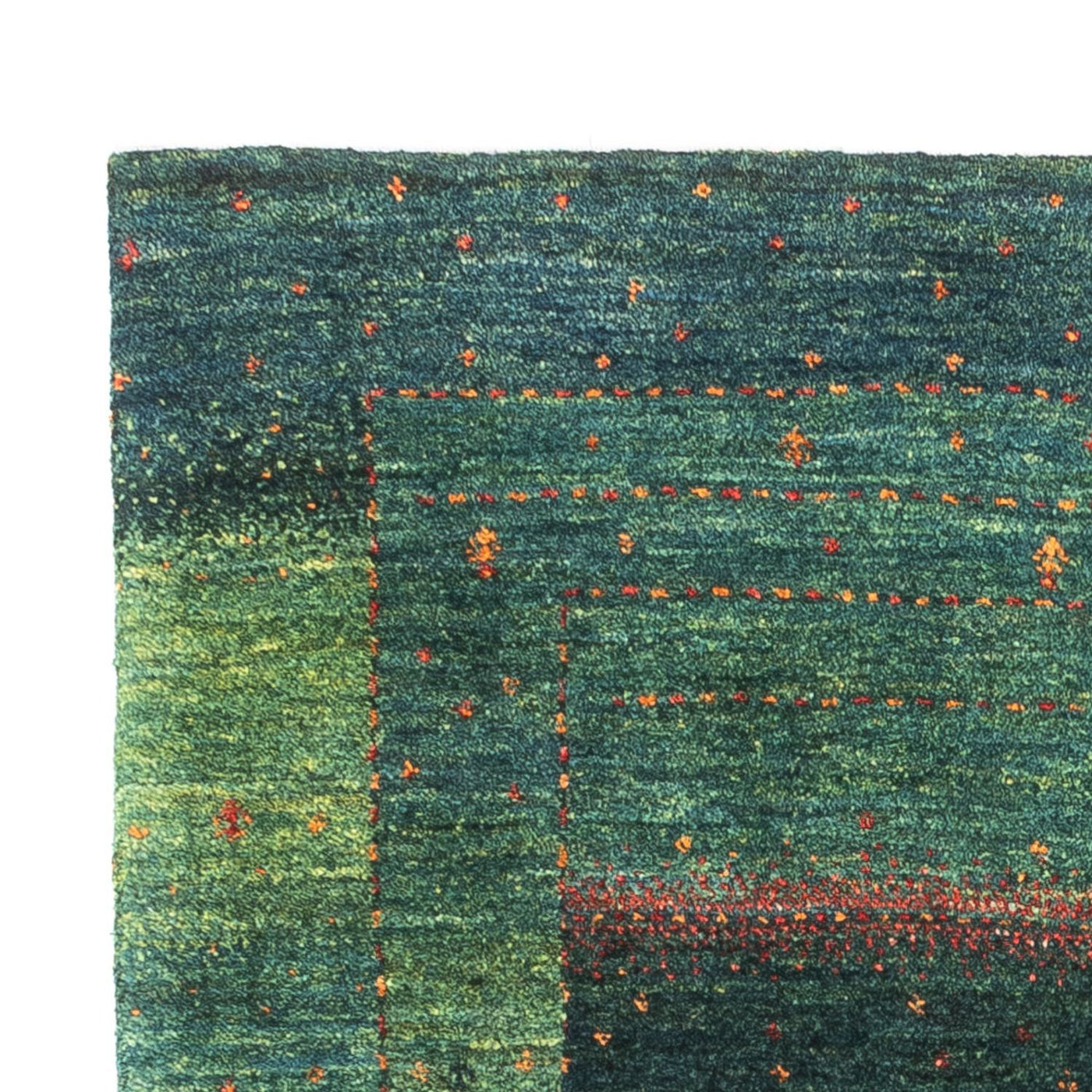 Loribaft Teppe 125x86cm - Perserteppich Wollteppich