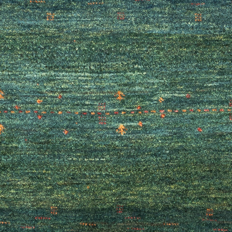 Gabbeh teppe - Loribaft persisk teppe - 125 x 85 cm - grønn