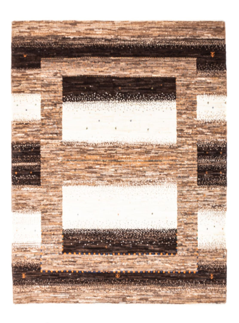 Loribaft Teppe 108x146cm - Perserteppich Wollteppich