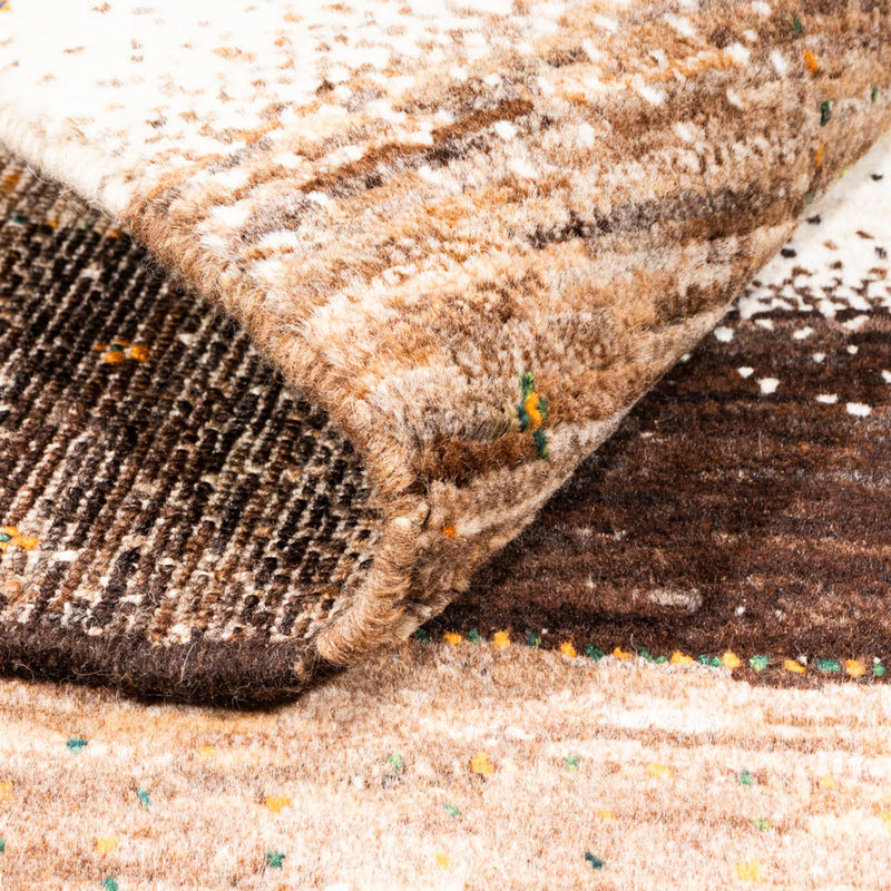 Loribaft Teppe 108x146cm - Perserteppich Wollteppich