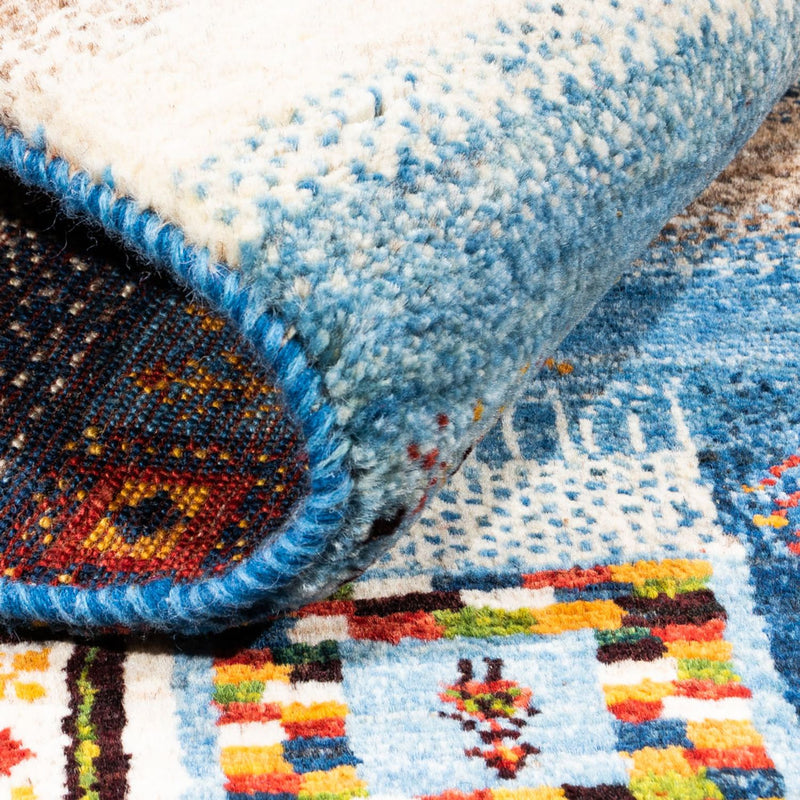 Gabbeh teppe - Loribaft persisk teppe - Royal - 178 x 122 cm - flerfarget