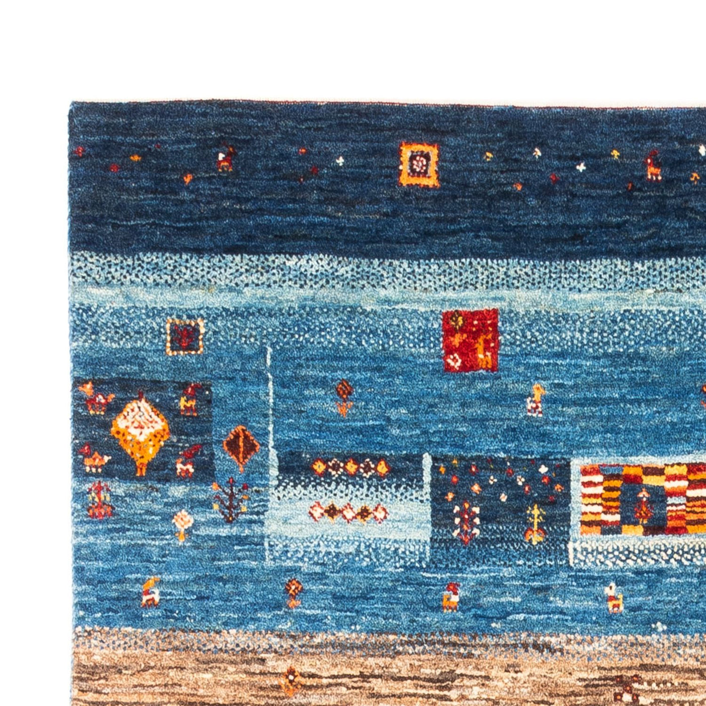 Loribaft Teppe 180x123cm - Perserteppich Wollteppich