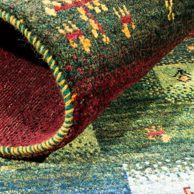 Loribaft Teppe 181x122cm - Perserteppich Wollteppich