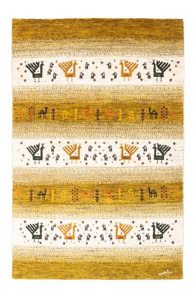 Loribaft Teppe 82x128cm - Perserteppich Wollteppich