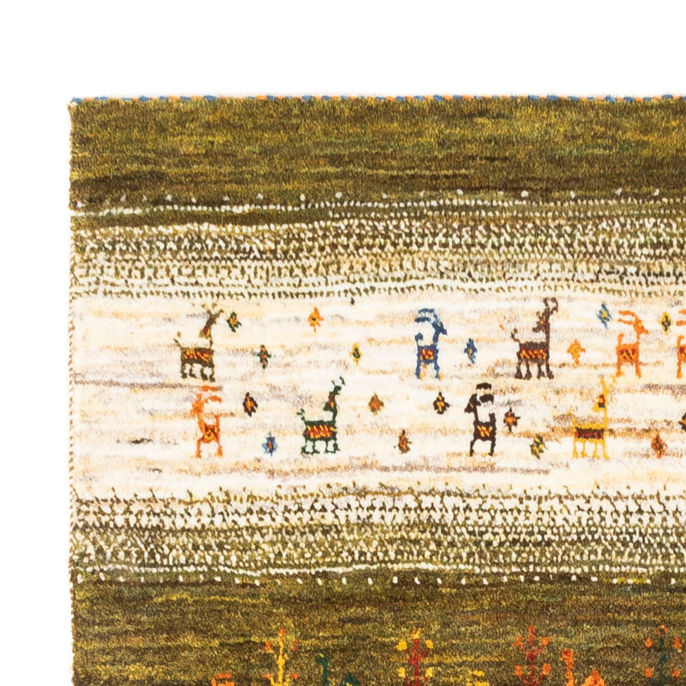 Loribaft Teppe 138x85cm - Perserteppich Wollteppich