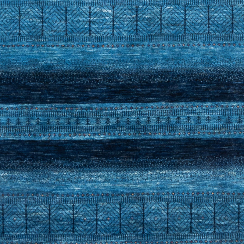 Gabbeh teppe - Loribaft persisk teppe - 244 x 178 cm - blå