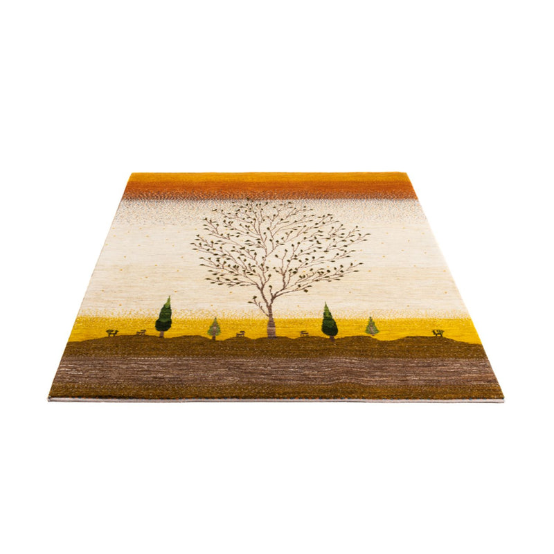 Loribaft Teppe 129x175cm - Perserteppich Wollteppich