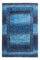 Gabbeh teppe - Loribaft persisk teppe - 148 x 98 cm - blå