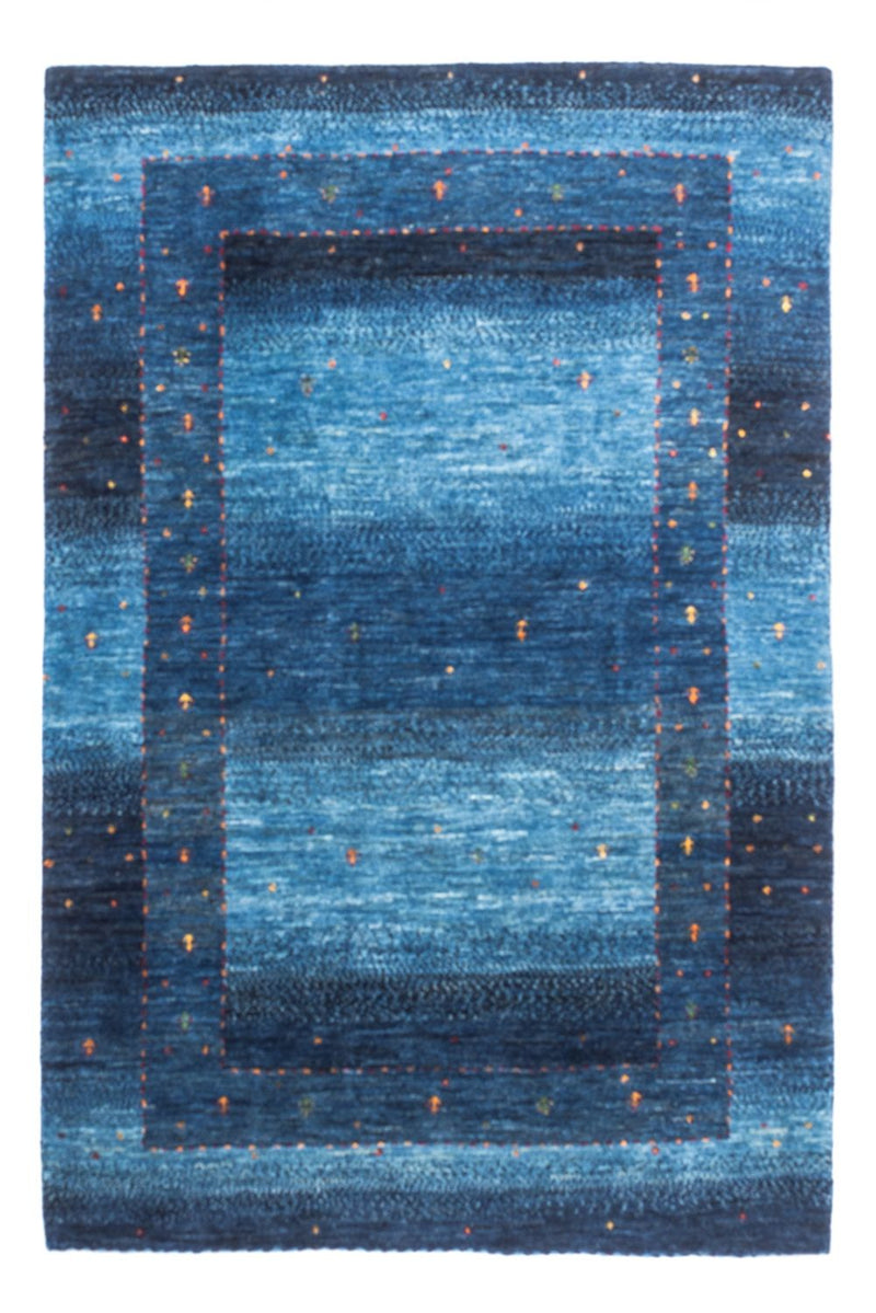Gabbeh teppe - Loribaft persisk teppe - 148 x 98 cm - blå