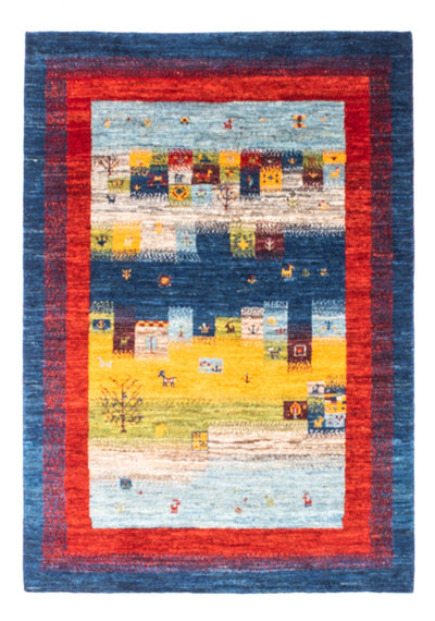 Loribaft Teppe 107x141cm - Perserteppich Wollteppich