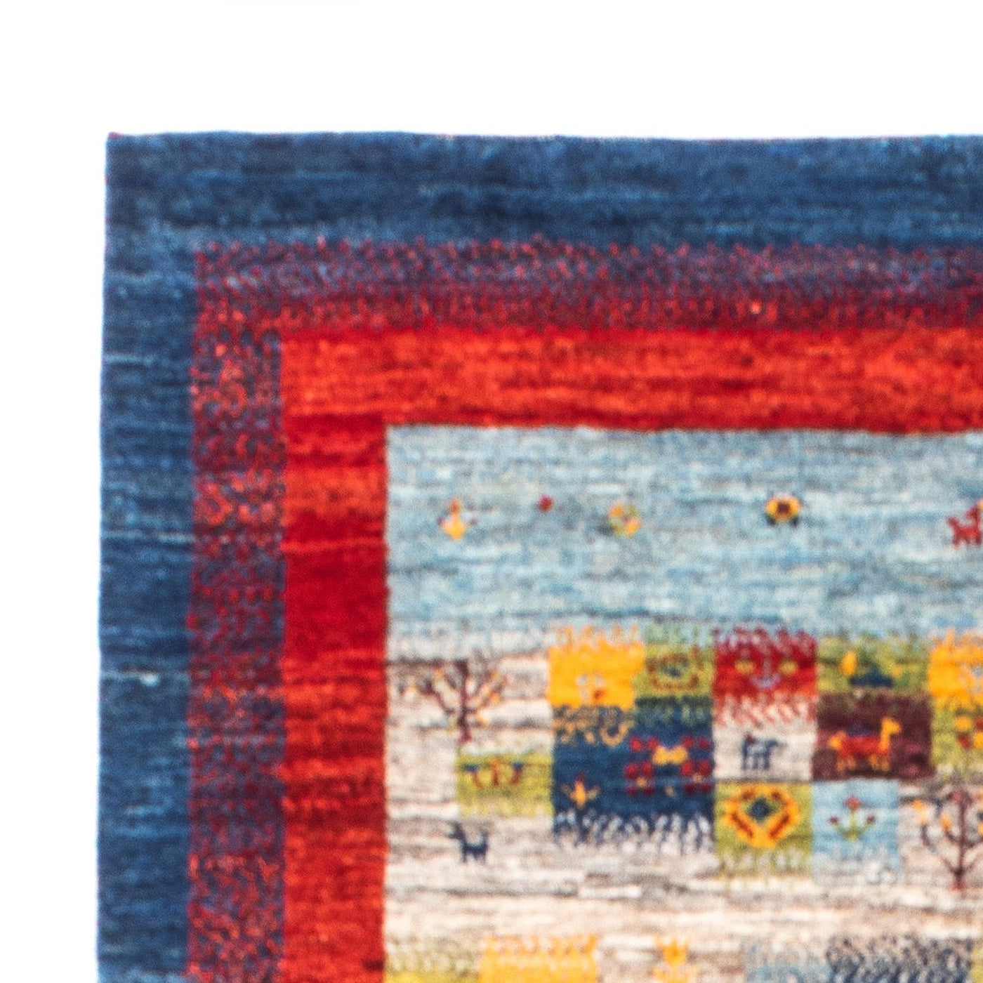 Loribaft Teppe 141x107cm - Perserteppich Wollteppich