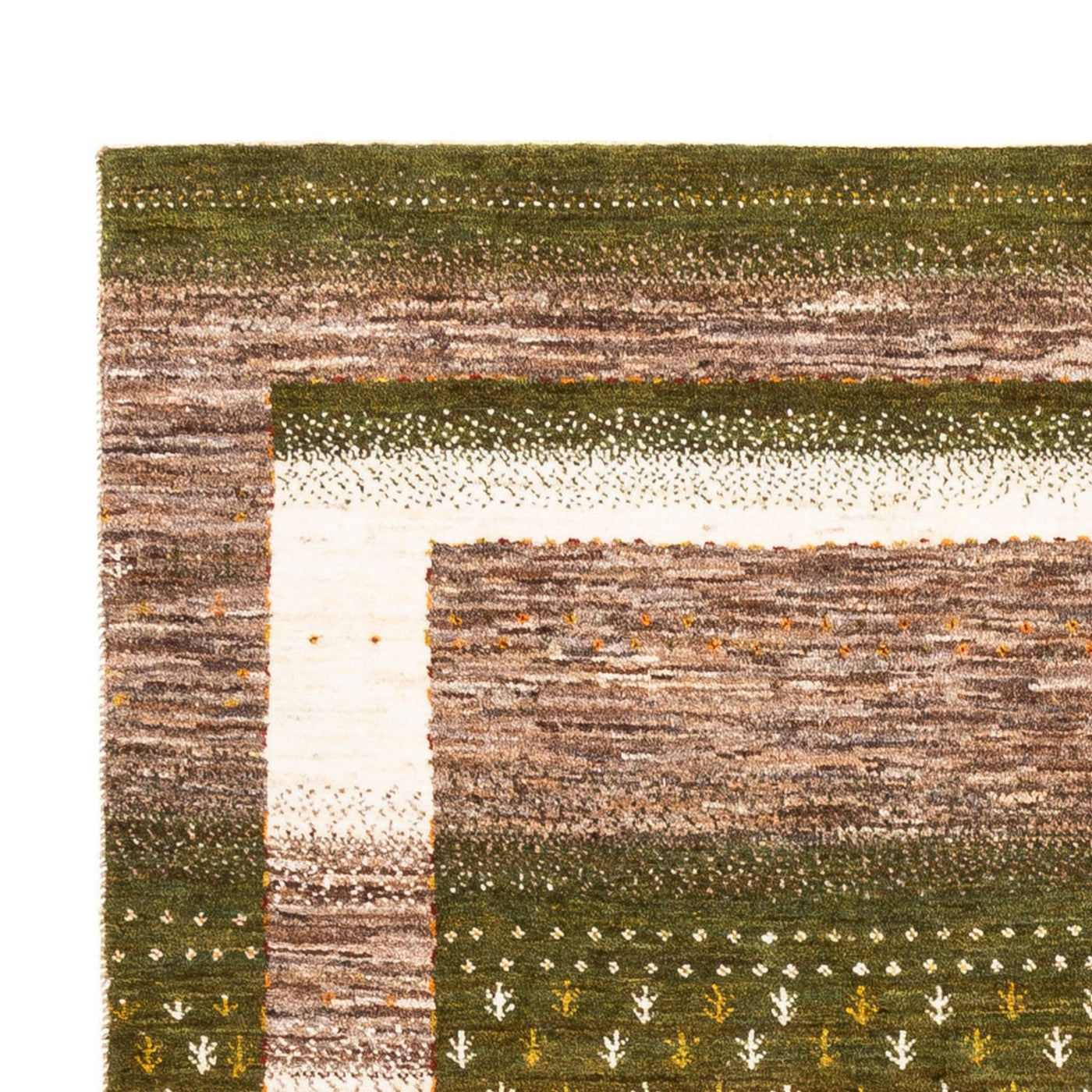 Gabbeh teppe - Loribaft persisk teppe - 203 x 147 cm - natur