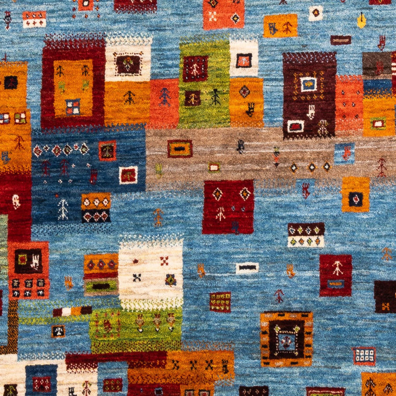 Loribaft Teppe 198x155cm - Perserteppich Wollteppich