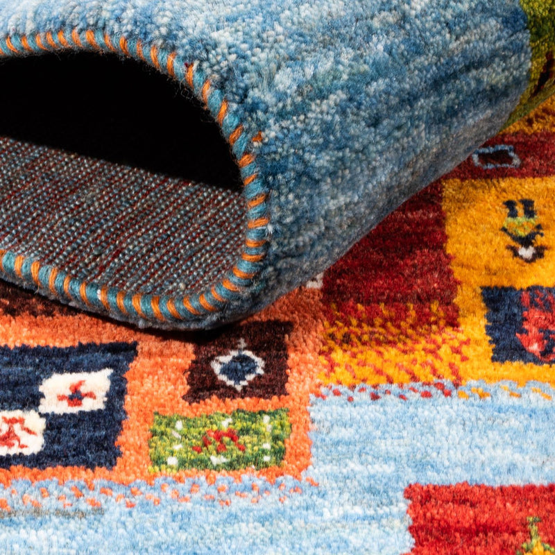 Loribaft Teppe 198x155cm - Perserteppich Wollteppich