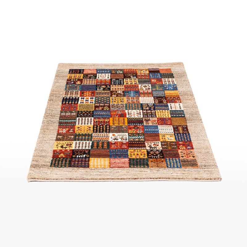Loribaft Teppe 132x84cm - Perserteppich Wollteppich