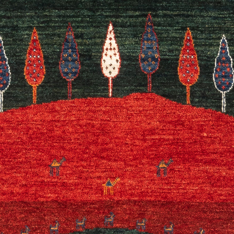 Loribaft Teppe 126x86cm - Perserteppich Wollteppich