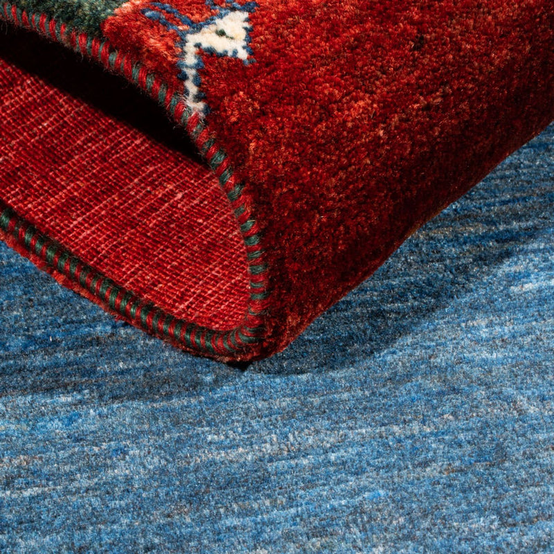 Loribaft Teppe 126x86cm - Perserteppich Wollteppich