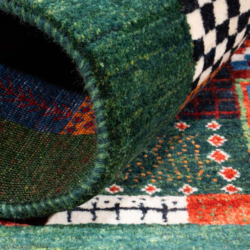Loribaft Teppe 118x83cm - Perserteppich Wollteppich