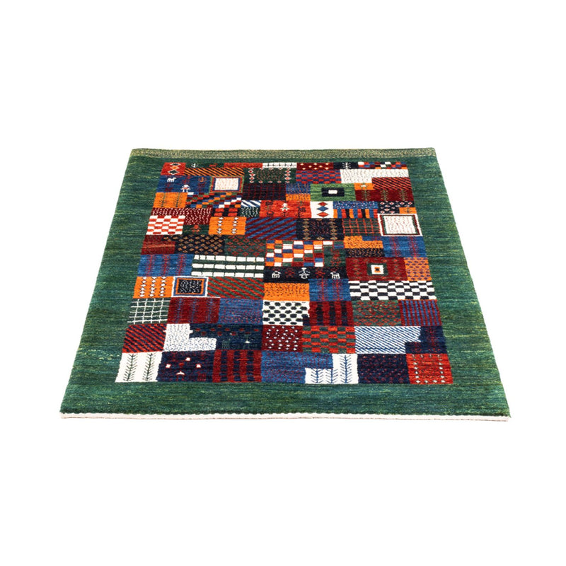 Loribaft Teppe 118x83cm - Perserteppich Wollteppich