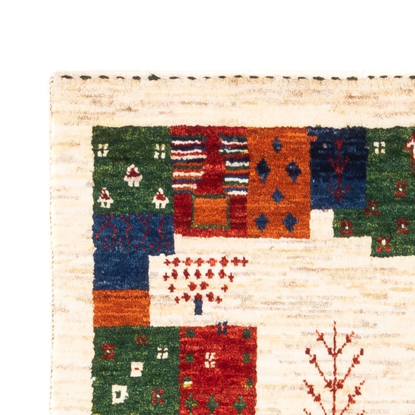 Loribaft Teppe 135x83cm - Perserteppich Wollteppich
