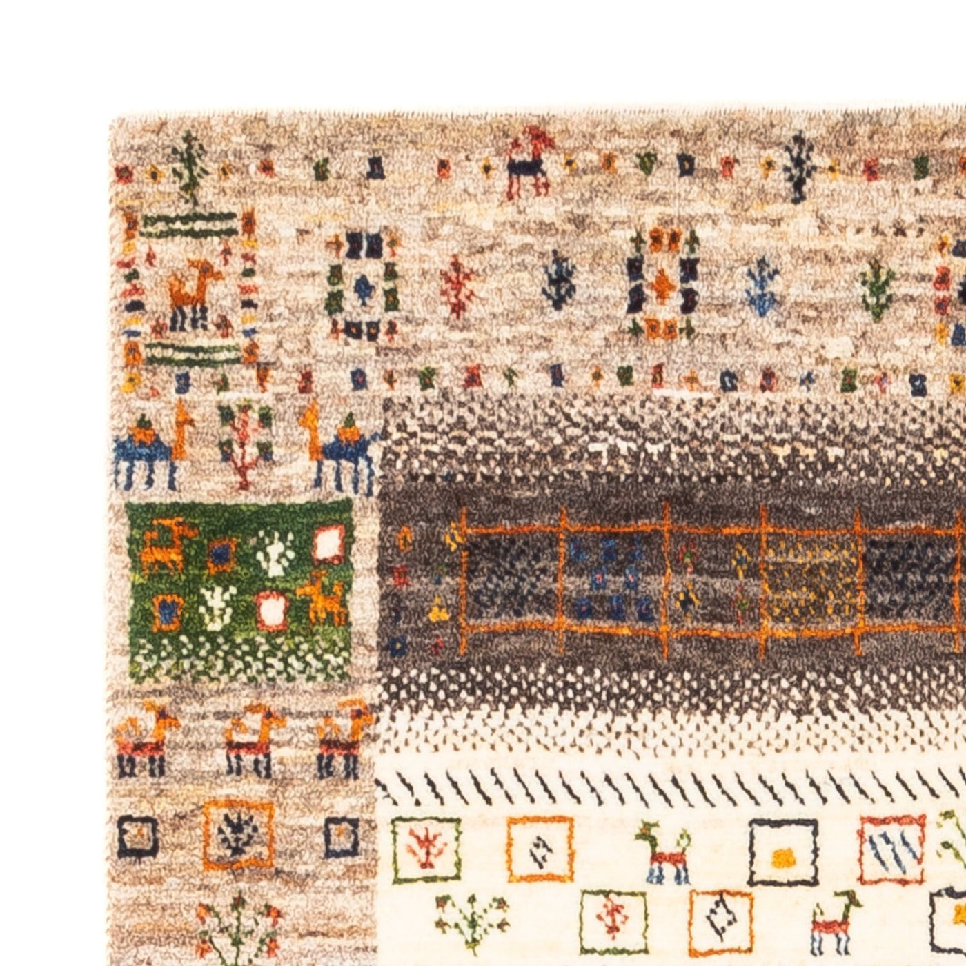 Loribaft Teppe 135x87cm - Perserteppich Wollteppich
