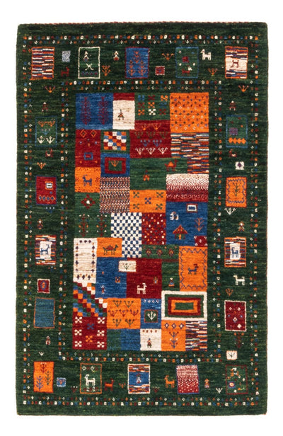 Loribaft Teppe 81x126cm - Perserteppich Wollteppich