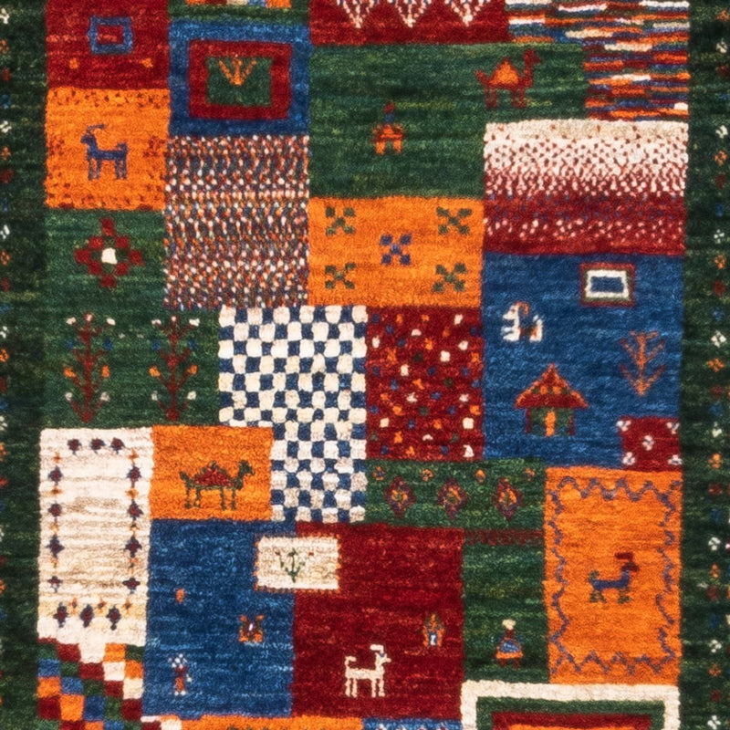 Loribaft Teppe 126x81cm - Perserteppich Wollteppich