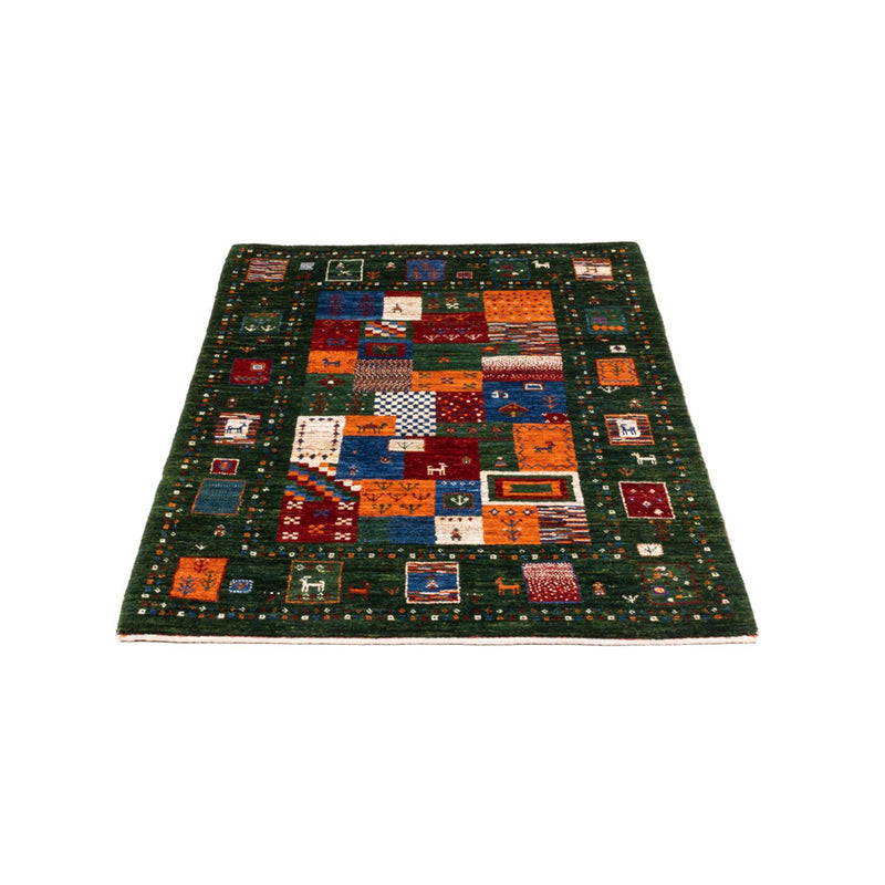 Loribaft Teppe 126x81cm - Perserteppich Wollteppich