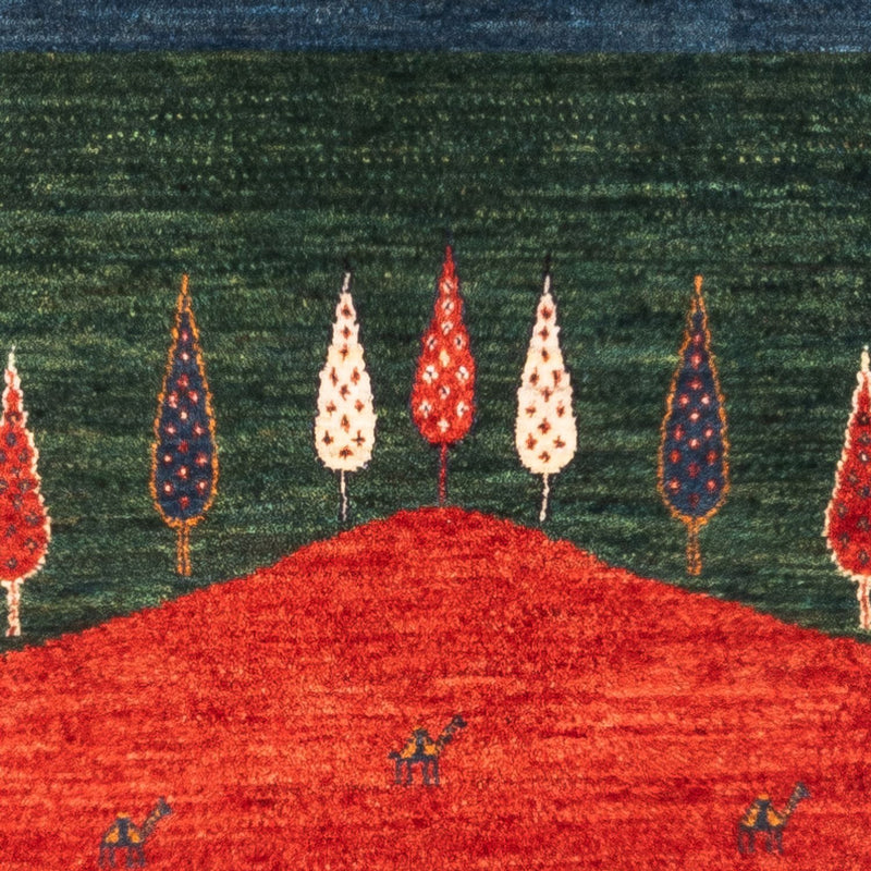 Loribaft Teppe 126x82cm - Perserteppich Wollteppich