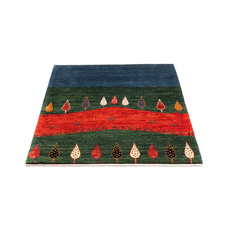 Loribaft Teppe 126x82cm - Perserteppich Wollteppich