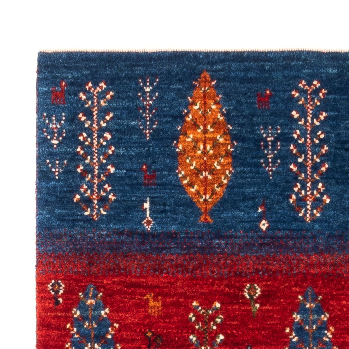 Loribaft Teppe 130x82cm - Perserteppich Wollteppich